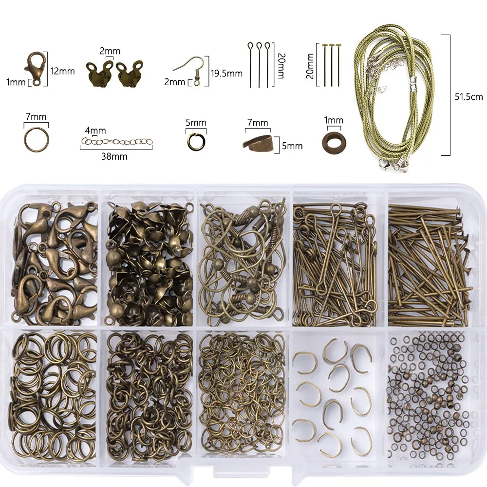 Hypoallergenic DIY Jewelry Making Finding Supplies Earring Making Accessaries Eye Pin Jump Rings Extend Chain Claps Earring Hook
Hypoallergenic DIY Jewelry Making Finding Supplies Earring Making Accessaries Eye Pin Jump Rings Extend Chain Claps Earring Hook