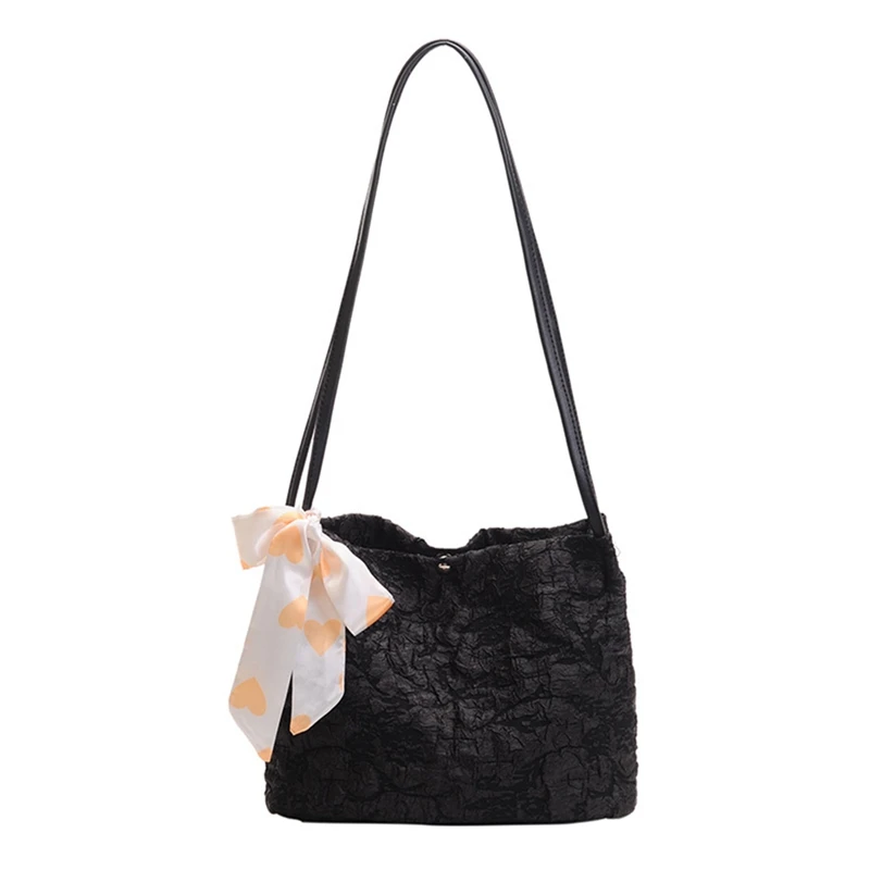 Sweet Korean Fashion Shoulder Bag Messenger Bag Tote Handbag Silk Scarf Bow Ladies Bag
Sweet Korean Fashion Shoulder Bag Messenger Bag Tote Handbag Silk Scarf Bow Ladies Bag