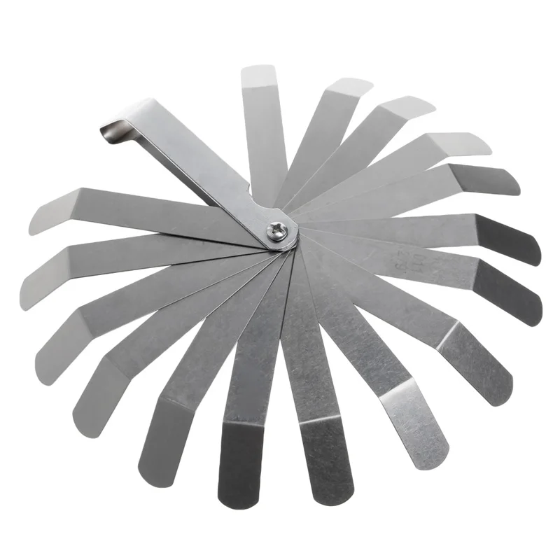 High Strength Metric 0.020 - 0.019mm Valve Offset Feeler Gauge 16 Blade Dropshipping
High Strength Metric 0.020 - 0.019mm Valve Offset Feeler Gauge 16 Blade Dropshipping
