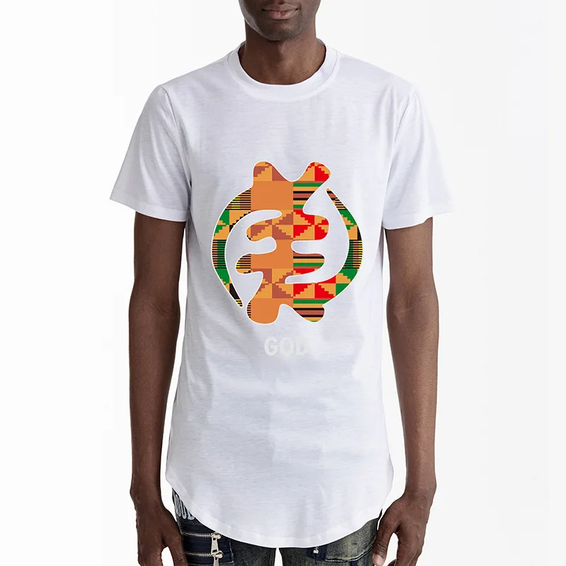 Мужские футболки с Африканским племенем буквенным принтом хипстерская футболка
