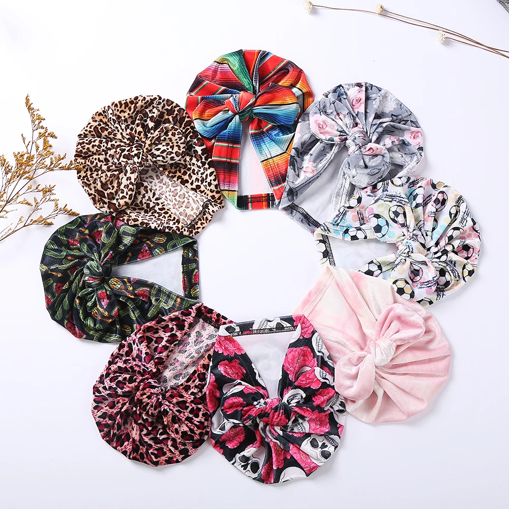 16pc/lot 2021 New Velvet Turban Baby Winter Newborn Prints Hat Boys Girls Knot Bow Head Wraps Bonnet Caps Infant Shower Props
16pc/lot 2021 New Velvet Turban Baby Winter Newborn Prints Hat Boys Girls Knot Bow Head Wraps Bonnet Caps Infant Shower Props