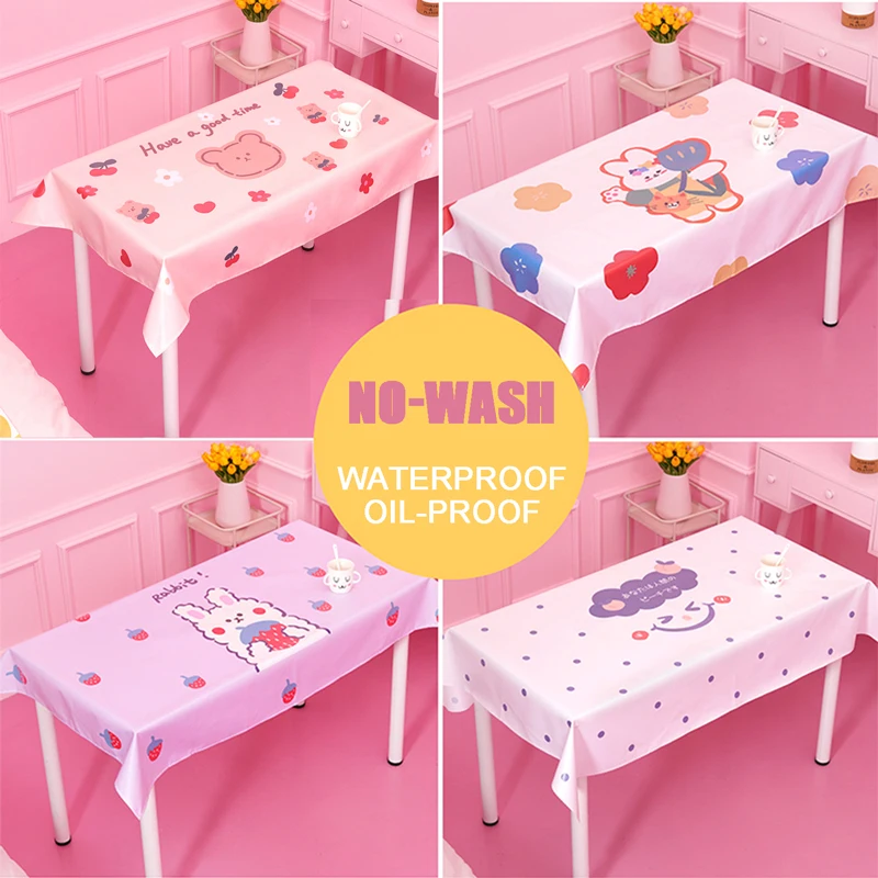 W&G Ins Kawaii Tablecloth Desk Student Dormitory Cute Kitchen Table Mat Decoration Waterproof Oil-proof PVC Table Insulation Pad
W&G Ins Kawaii Tablecloth Desk Student Dormitory Cute Kitchen Table Mat Decoration Waterproof Oil-proof PVC Table Insulation Pad