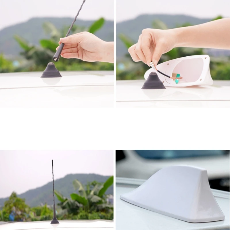 1 Set Car Antenna Shark Fin Antenna AM/FM Radio Signal for Car SUV Truck Van with Adhesive 7 Color to Choose Car Antenna
1 Set Car Antenna Shark Fin Antenna AM/FM Radio Signal for Car SUV Truck Van with Adhesive 7 Color to Choose Car Antenna