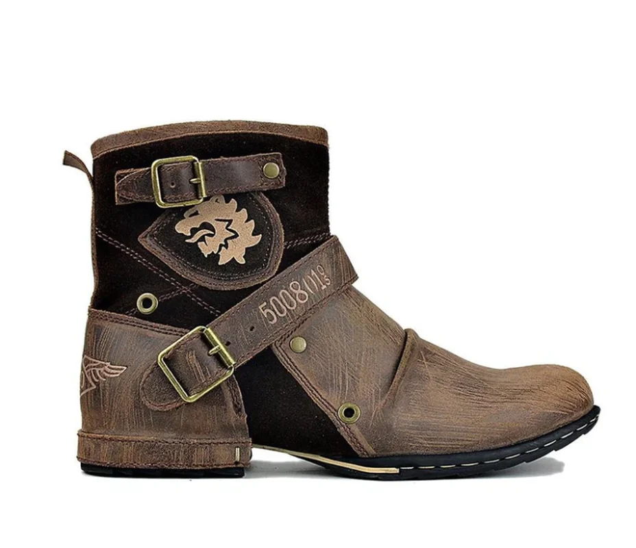 High Quality Men Pu Leather Fashion Buckle Strap Dress New Shoe Ankle Boots Vintage Classic Male Casual Zapatos De Hombre HB289
High Quality Men Pu Leather Fashion Buckle Strap Dress New Shoe Ankle Boots Vintage Classic Male Casual Zapatos De Hombre HB289