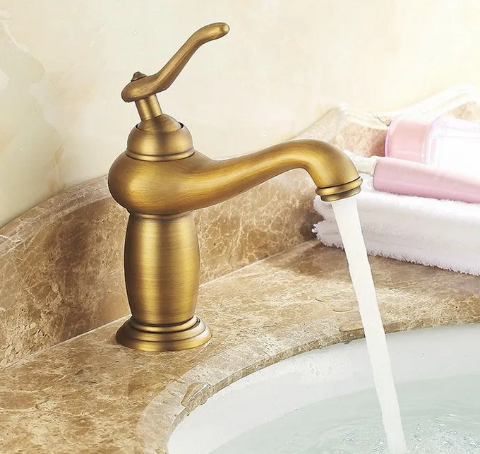 Vintage Retro Antique Brass Single Handle One Hole Bathroom Basin Sink Faucet Mixer Water Tap Deck Mounted man058
Vintage Retro Antique Brass Single Handle One Hole Bathroom Basin Sink Faucet Mixer Water Tap Deck Mounted man058