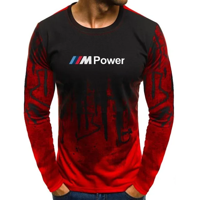 2021 Men'S T-Shirt Autumn Lycra Cotton Motorsport for BMW M Power Print T Shirts Men Camouflage Casual Mens Long Sleeve Tshirt
2021 Men'S T-Shirt Autumn Lycra Cotton Motorsport for BMW M Power Print T Shirts Men Camouflage Casual Mens Long Sleeve Tshirt