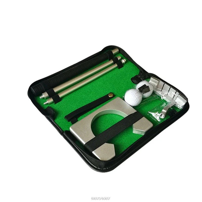 Portable Golf Three-section Assembly Putter Putting Trainer Driver Ball Set Indoor Equipment Office Home Practice Ball Wholesale
Portable Golf Three-section Assembly Putter Putting Trainer Driver Ball Set Indoor Equipment Office Home Practice Ball Wholesale