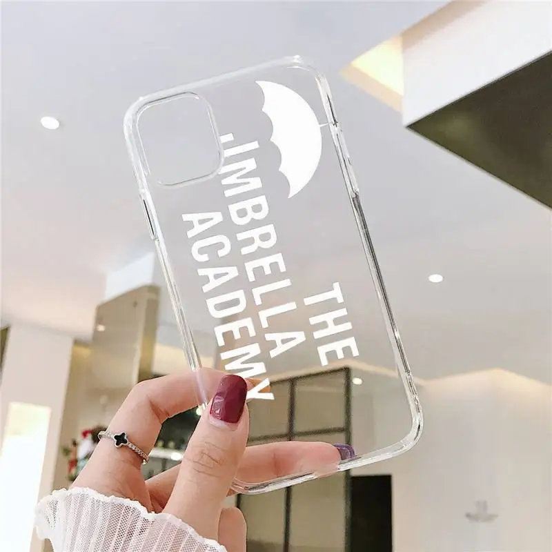 New TV The Umbrella Academy Phone Case Transparent Clear for iPhone 11 12 mini pro XS MAX 8 7 6 6S Plus X 5S SE XR 2020
New TV The Umbrella Academy Phone Case Transparent Clear for iPhone 11 12 mini pro XS MAX 8 7 6 6S Plus X 5S SE XR 2020