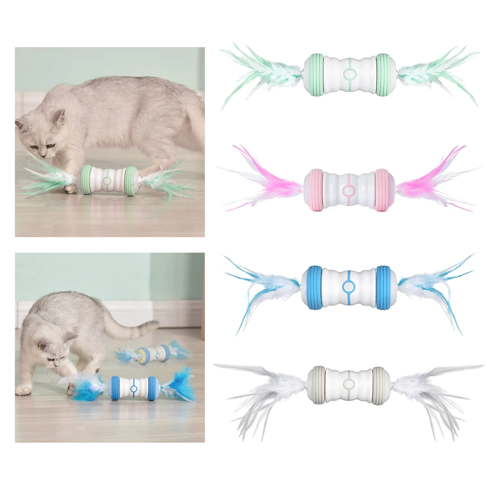 Interactive Cat Toys for Indoor Cats Irregular Movement Moving Automatic Toys with Colourful LED Light Rechargeable Track Toy
Interactive Cat Toys for Indoor Cats Irregular Movement Moving Automatic Toys with Colourful LED Light Rechargeable Track Toy