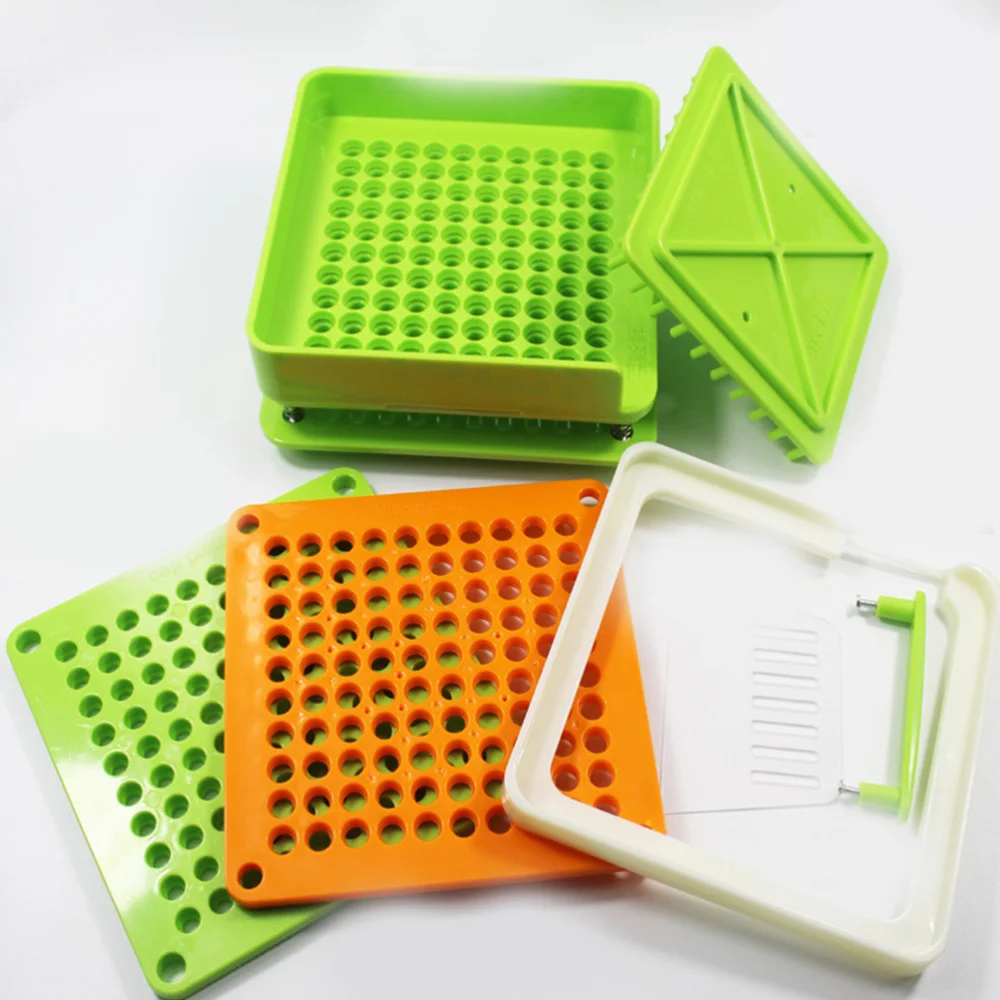 Food Grade 100 Holes Pill Capsule Filling Professional Plate Filling Tool with Powder Block Plate Board (Light Green)
Food Grade 100 Holes Pill Capsule Filling Professional Plate Filling Tool with Powder Block Plate Board (Light Green)