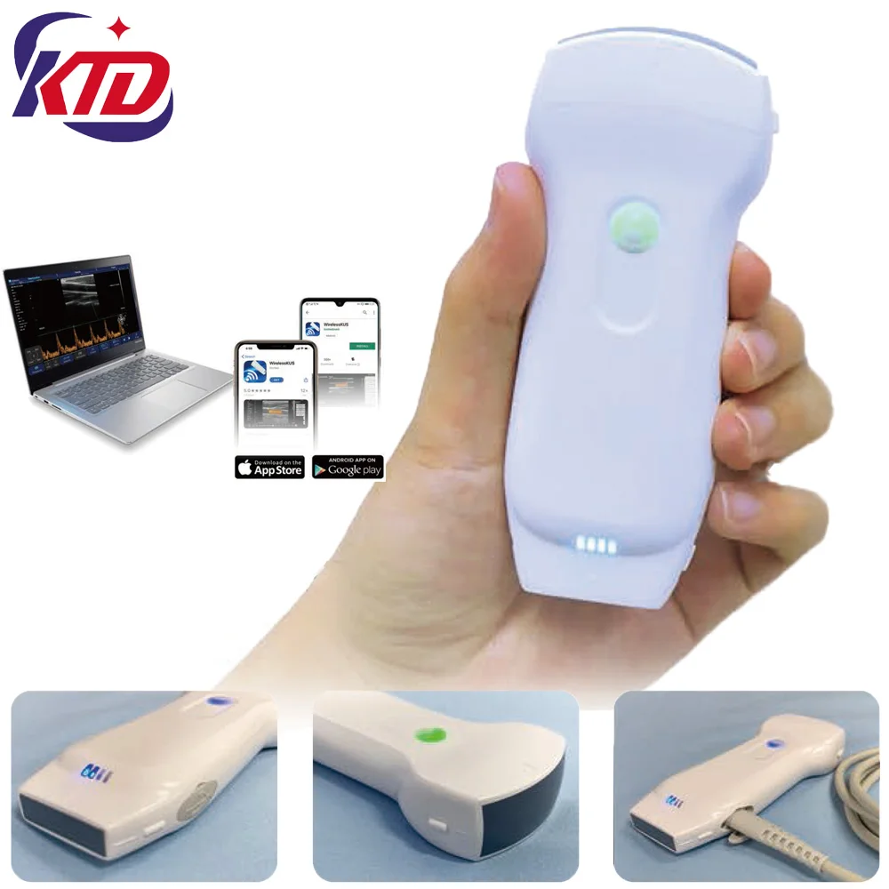 Konted 5G Channel Ecografo wifi &USB Double Head C10RL 3 in 1 ultrasound probe Scanner
Konted 5G Channel Ecografo wifi &USB Double Head C10RL 3 in 1 ultrasound probe Scanner