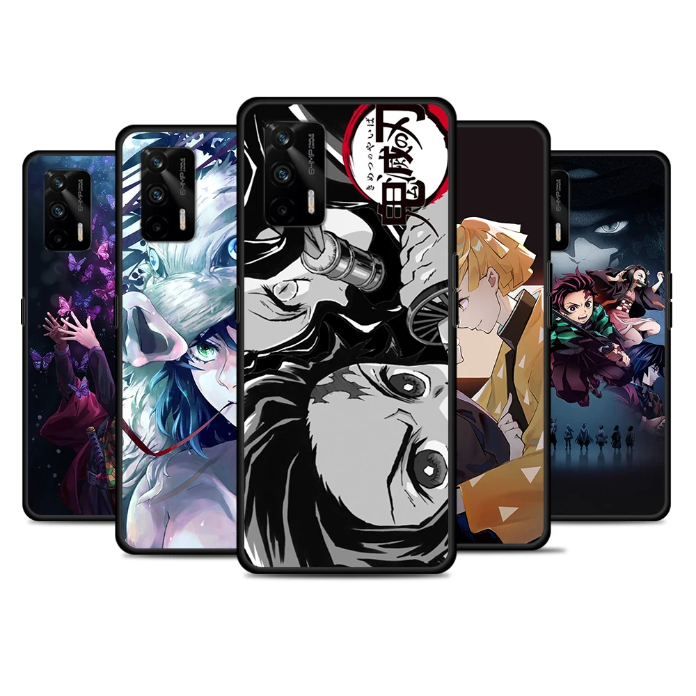 Kimetsu No Yaiba аниме для Realme 8 GT Neo Flash Edition Explorer Master Q3 Pro Narzo30 C21 C20 C11 C20A C21Y чехол телефона |