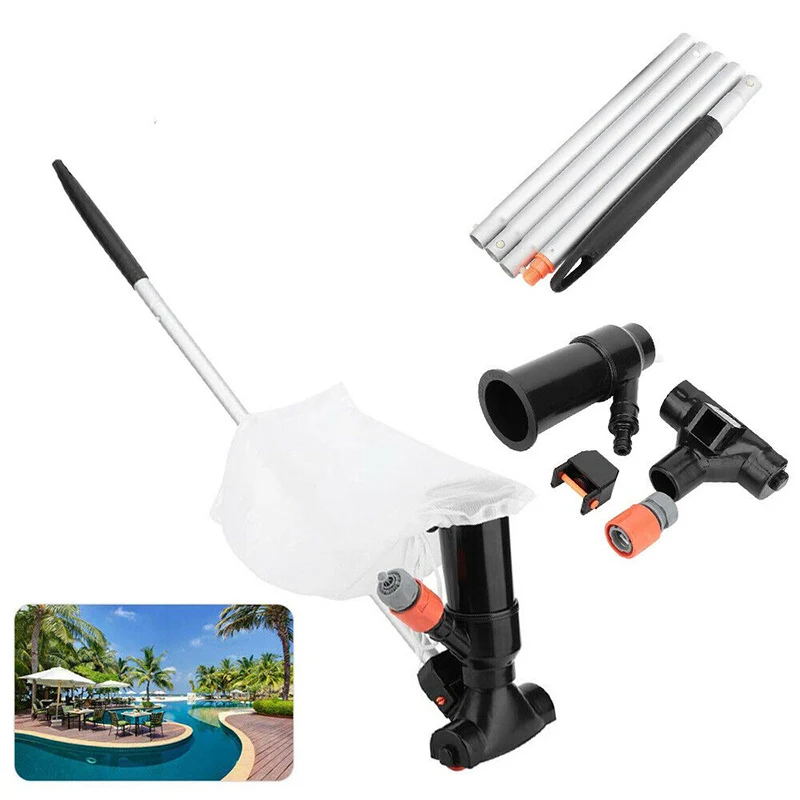 Jet Underwater Cleaner Mini Jet Vacuum Cleaner Pool Vacuum Cleaner Set With Brush And Bag For Cleaning Pool Spa Fountain
Jet Underwater Cleaner Mini Jet Vacuum Cleaner Pool Vacuum Cleaner Set With Brush And Bag For Cleaning Pool Spa Fountain