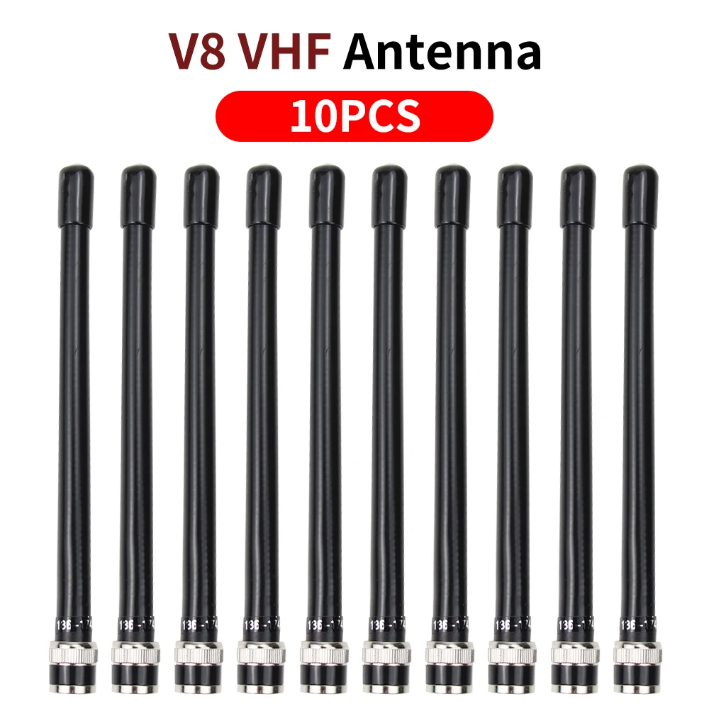 10x VHF Antenna 136-174MHz 10W For Icom V8 V80 V80E V82 V85 V85E F3S VX200 VX500 16.3CM Length
10x VHF Antenna 136-174MHz 10W For Icom V8 V80 V80E V82 V85 V85E F3S VX200 VX500 16.3CM Length
