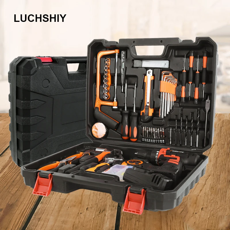 Electric Drill Cordless Machine Electric Screwdriver Battery Rechargeable Power Tool Combination Set Driver Screwdriver Wireless
Electric Drill Cordless Machine Electric Screwdriver Battery Rechargeable Power Tool Combination Set Driver Screwdriver Wireless