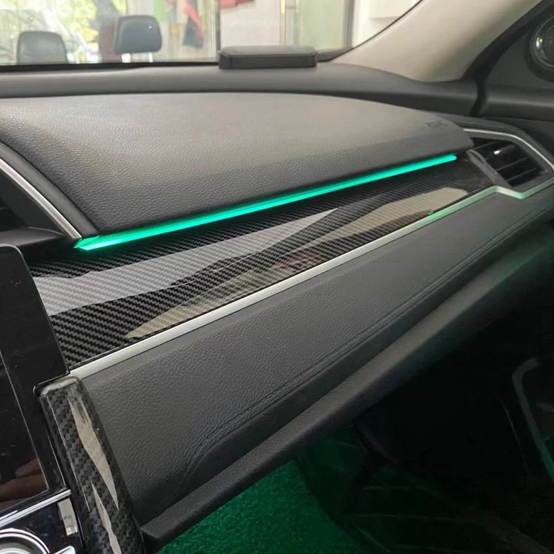 for Honda Civic 2016-2020 Carbon Fiber LED Atmosphere Light Footwell Central Control Lamp 4 Doors Ambient Lamp 64 Color
for Honda Civic 2016-2020 Carbon Fiber LED Atmosphere Light Footwell Central Control Lamp 4 Doors Ambient Lamp 64 Color