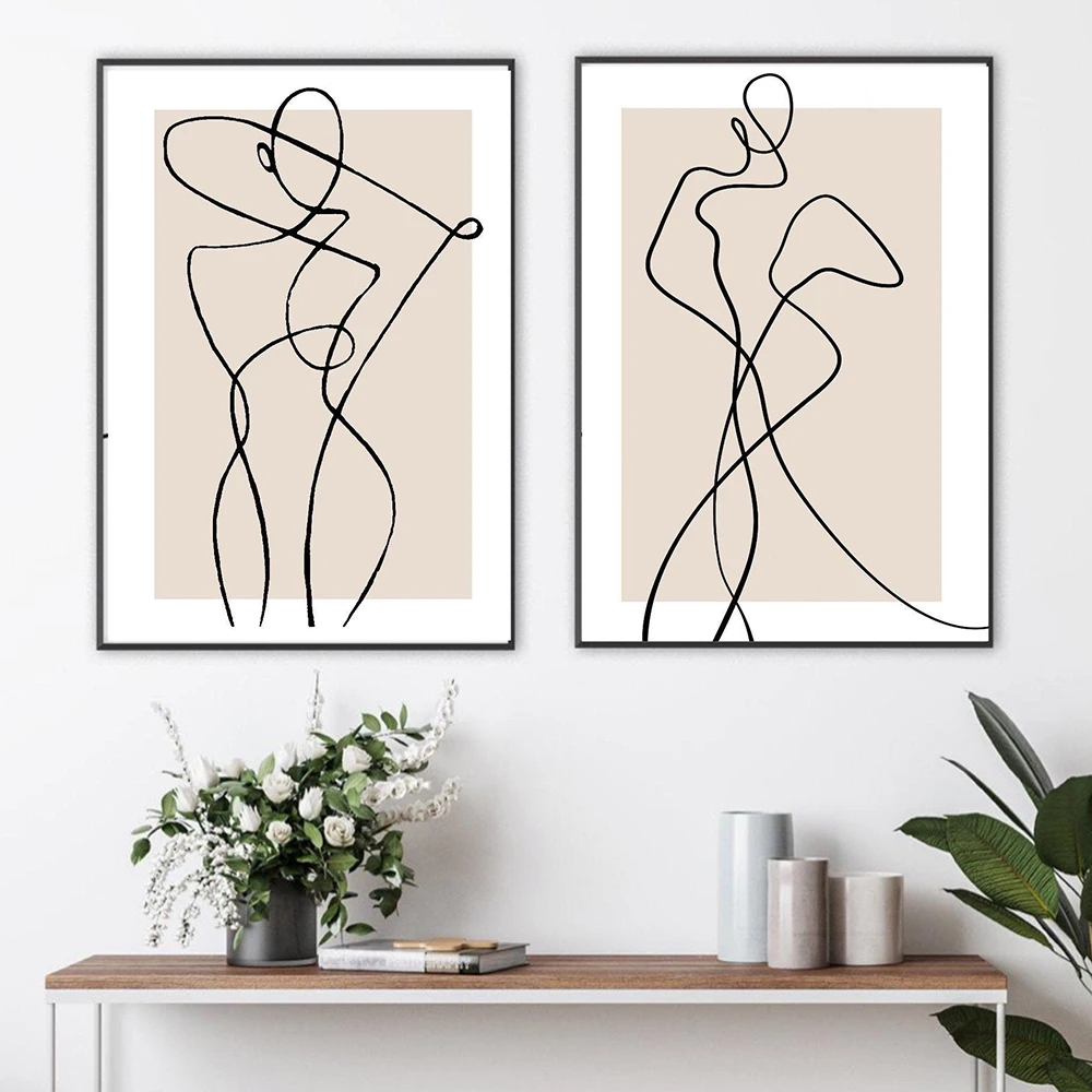 Abstract Classy Woman Line Canvas Painting Art Nordic Posters and Prints Wall Pictures for Living Room Decoration Frameless
Abstract Classy Woman Line Canvas Painting Art Nordic Posters and Prints Wall Pictures for Living Room Decoration Frameless