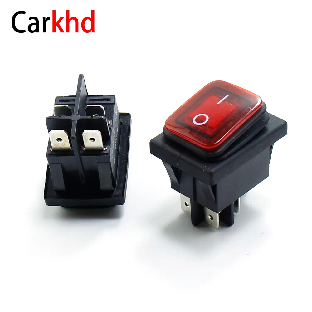 Car Boat Rocker Switch ON-OFF 2 Position 4 Pins Electrical equipment Light Power Switch cap 1A 125V/250V Red Green Push Button
Car Boat Rocker Switch ON-OFF 2 Position 4 Pins Electrical equipment Light Power Switch cap 1A 125V/250V Red Green Push Button
