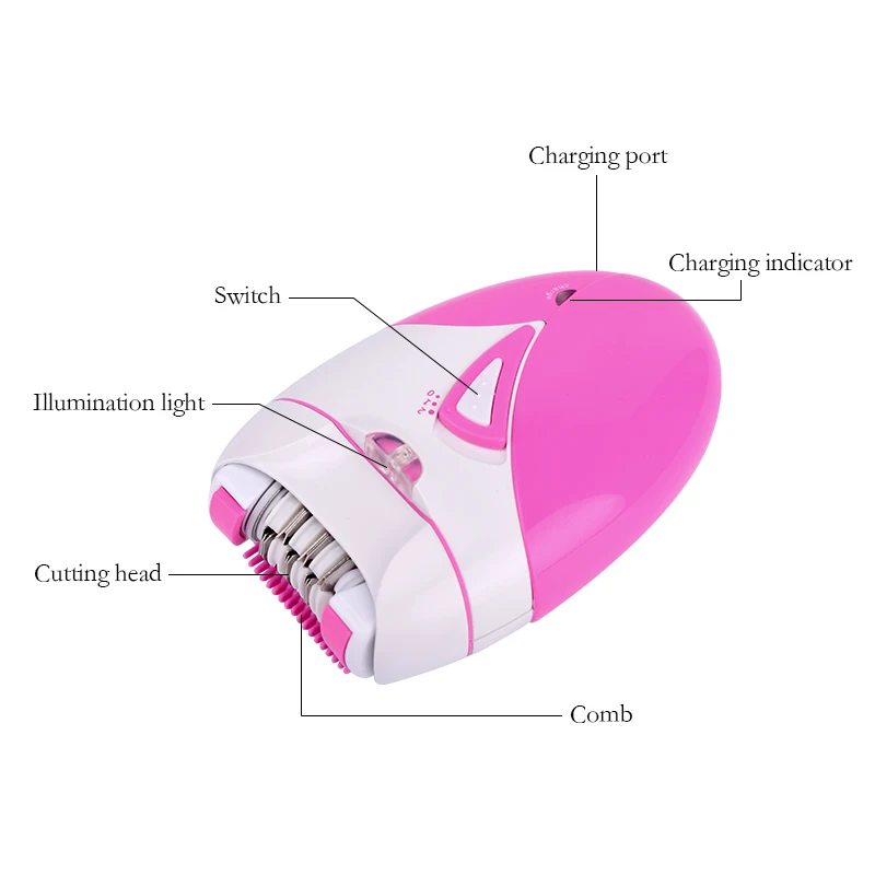 USB Rechargable Women Epilator Female Shaver Hair Removal Electric Lady Shaving Trimmer Bikini Depilatory Legs Body depilador
USB Rechargable Women Epilator Female Shaver Hair Removal Electric Lady Shaving Trimmer Bikini Depilatory Legs Body depilador