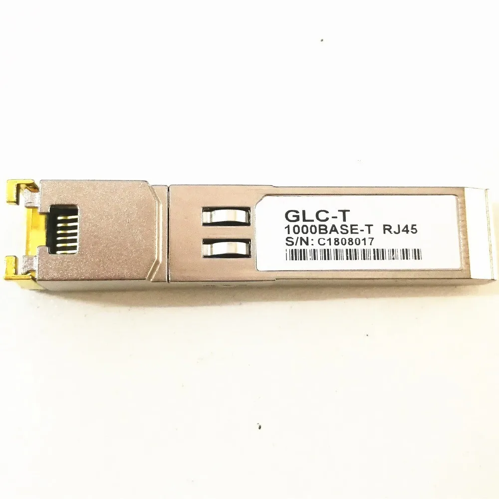 Compatible GLC-T/ SFP-GE-T, Gigabit RJ45 Copper SFP, 1000Base-T Transceiver Module
Compatible GLC-T/ SFP-GE-T, Gigabit RJ45 Copper SFP, 1000Base-T Transceiver Module