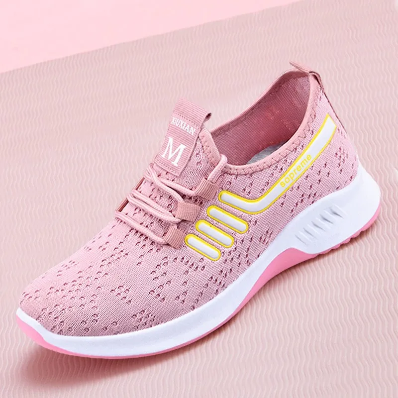 Women's Sneakers Spring Ladies Flat Shoes Casual Women Vulcanized Women 2021 Summer Light Mesh Breathable Female Running Shoes 
Women's Sneakers Spring Ladies Flat Shoes Casual Women Vulcanized Women 2021 Summer Light Mesh Breathable Female Running Shoes