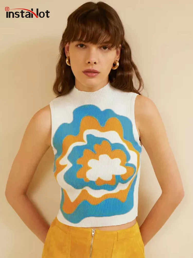 InstaHot Y2K Cotton Women Print Tank Sleeveless Summer Slim Sexy Daily Wear Casual Streetwear Vacation E Girl Vest Crop Tops New
InstaHot Y2K Cotton Women Print Tank Sleeveless Summer Slim Sexy Daily Wear Casual Streetwear Vacation E Girl Vest Crop Tops New