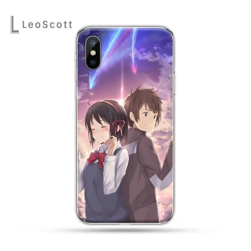 Your Name Japanese Animefashion luxury Phone Case shellfor iPhone 11 12 pro XS MAX 8 7 6 6S Plus X 5S SE 2020 XR
Your Name Japanese Animefashion luxury Phone Case shellfor iPhone 11 12 pro XS MAX 8 7 6 6S Plus X 5S SE 2020 XR