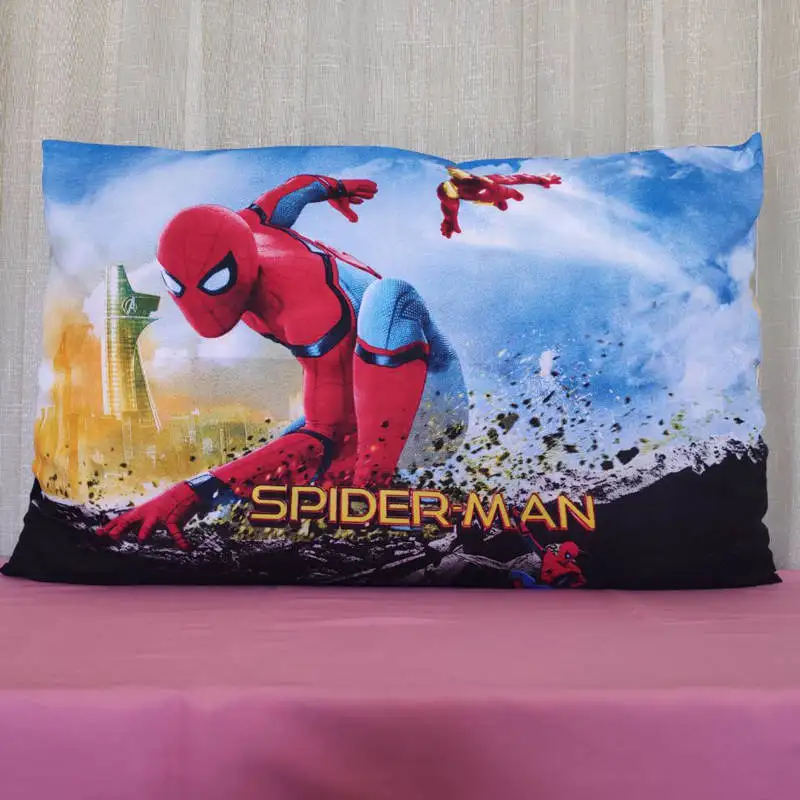 Blue Spider-Man Pillow Case Shams for Kid's Bedroom Decor 3d Printed bedding Boys Pillow Covers 1 piece 48*74 cm Children's Baby
Blue Spider-Man Pillow Case Shams for Kid's Bedroom Decor 3d Printed bedding Boys Pillow Covers 1 piece 48*74 cm Children's Baby