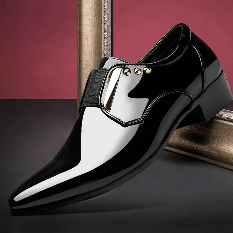 High Quality Casual Gentlemen Slip-On Leather Shoes Formal Shoes Business Men Loafers Classic Men Dress Shoes A53-78 
High Quality Casual Gentlemen Slip-On Leather Shoes Formal Shoes Business Men Loafers Classic Men Dress Shoes A53-78
