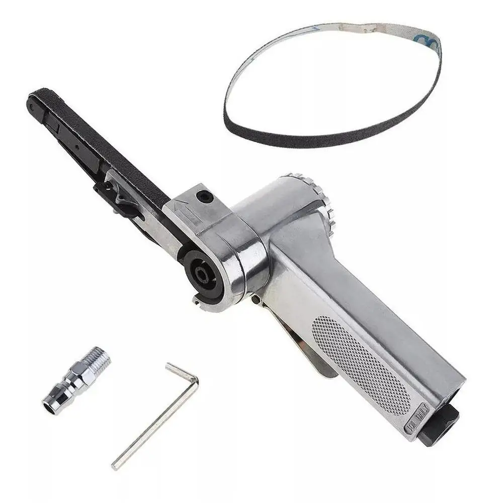 New Hot Sale Practical 10 x 330mm 16000rmp Air Belt Sander Pneumatic Machine for Grinding Polishing Pneumatic Tools
New Hot Sale Practical 10 x 330mm 16000rmp Air Belt Sander Pneumatic Machine for Grinding Polishing Pneumatic Tools