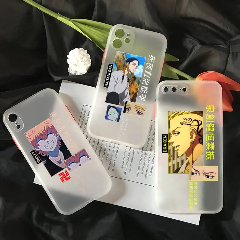 Japan anime Tokyo Revengers Phone Case matte transparent For iphone 7 8 11 12 plus mini x xs xr pro max cover
Japan anime Tokyo Revengers Phone Case matte transparent For iphone 7 8 11 12 plus mini x xs xr pro max cover