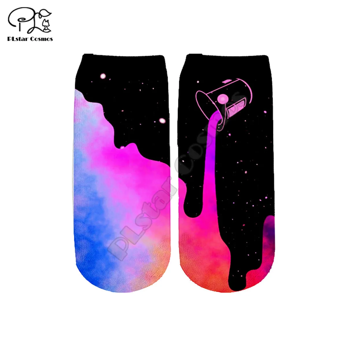 Цветные носки PLstar Cosmos Galaxy из хлопка с изображением розлива молочного пончика Скеллингтона, брендовые теплые короткие носки с героями мульт...
Цветные носки PLstar Cosmos Galaxy из хлопка с изображением розлива молочного пончика Скеллингтона, брендовые теплые короткие носки с героями мульт...