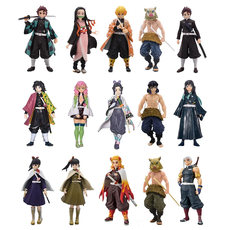 Экшн-фигурки из ПВХ, игрушки-модели Kyoujurou, камадо, танджиро, незуко, зенитсу, иносукке, фигурка убийцы демонов
Экшн-фигурки из ПВХ, игрушки-модели Kyoujurou, камадо, танджиро, незуко, зенитсу, иносукке, фигурка убийцы демонов