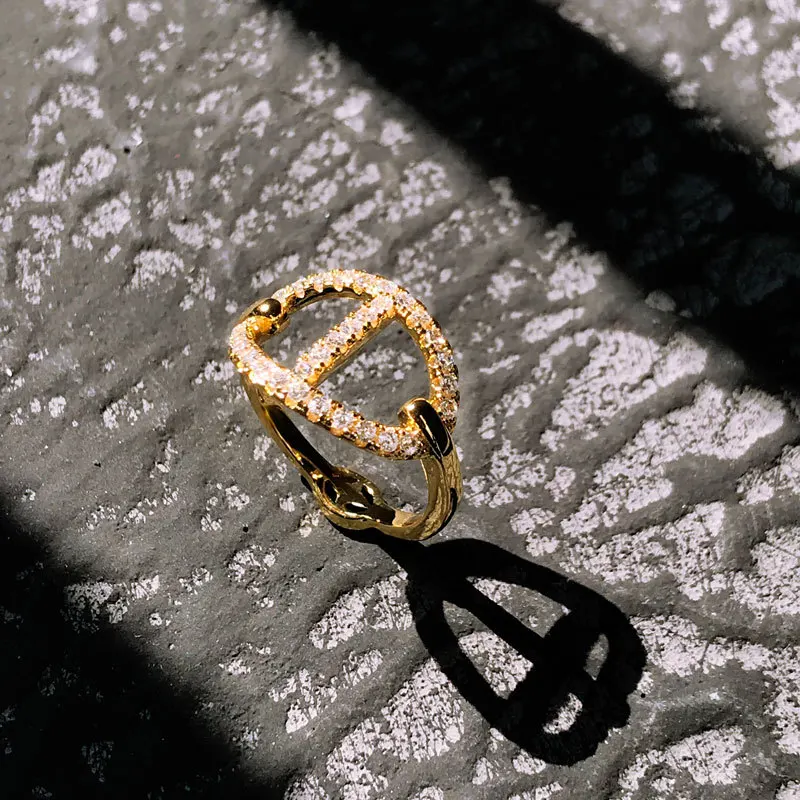 Cheny s925 sterling silver new sailor buckle ring female fashion golden yellow personality simple design bohemian style gift
Cheny s925 sterling silver new sailor buckle ring female fashion golden yellow personality simple design bohemian style gift