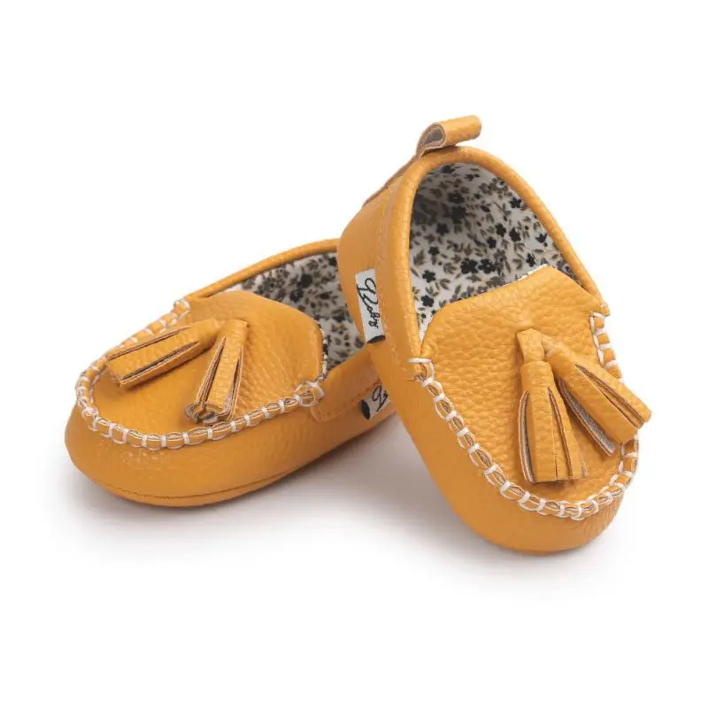 Moccasin First Walkers Newborn Baby Shoes Toddler Prewalker Shoes Baby Boy Girl Pu Tassel pendant Leather Shoes M New 
Moccasin First Walkers Newborn Baby Shoes Toddler Prewalker Shoes Baby Boy Girl Pu Tassel pendant Leather Shoes M New