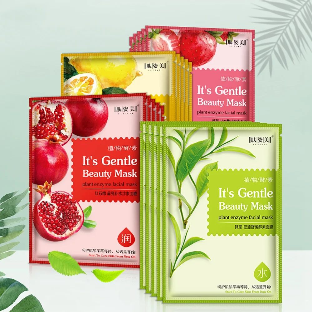 100pcs Wholesale fruit extract moisturizing hydrating Lifting oil control korean facial mask nonwoven beauty mask 
100pcs Wholesale fruit extract moisturizing hydrating Lifting oil control korean facial mask nonwoven beauty mask