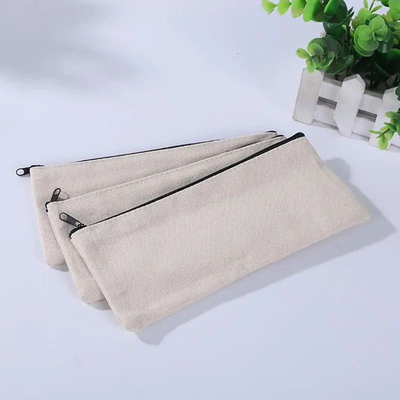 10Pcs DIY Craft Blank Bag Canvas Makeup Pencil Pouch Multipurpose Pencil Case K3KB
10Pcs DIY Craft Blank Bag Canvas Makeup Pencil Pouch Multipurpose Pencil Case K3KB