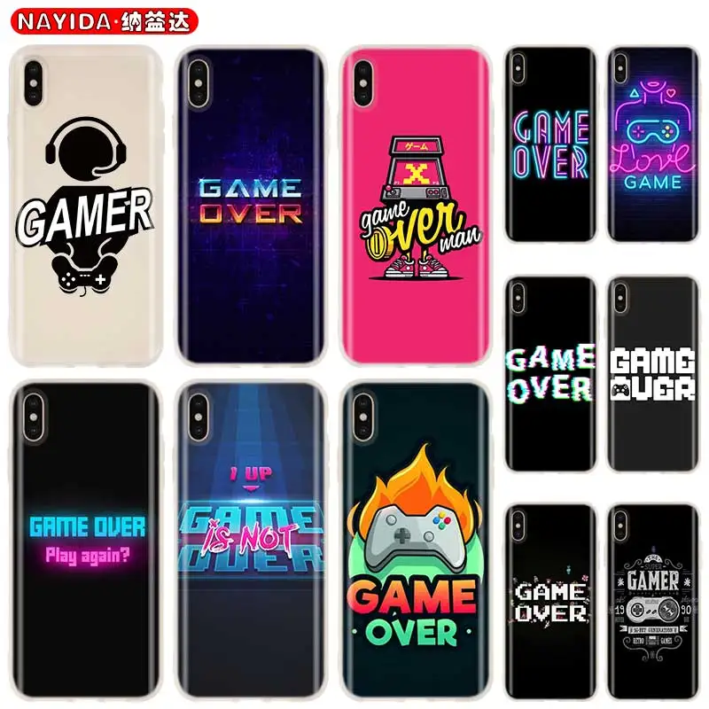 Soft TPU Case For iPhone 13 12 Mini 11 Pro XS Max XR X 8 7 6 Plus SE 2020 S Cover Game over 2020
Soft TPU Case For iPhone 13 12 Mini 11 Pro XS Max XR X 8 7 6 Plus SE 2020 S Cover Game over 2020