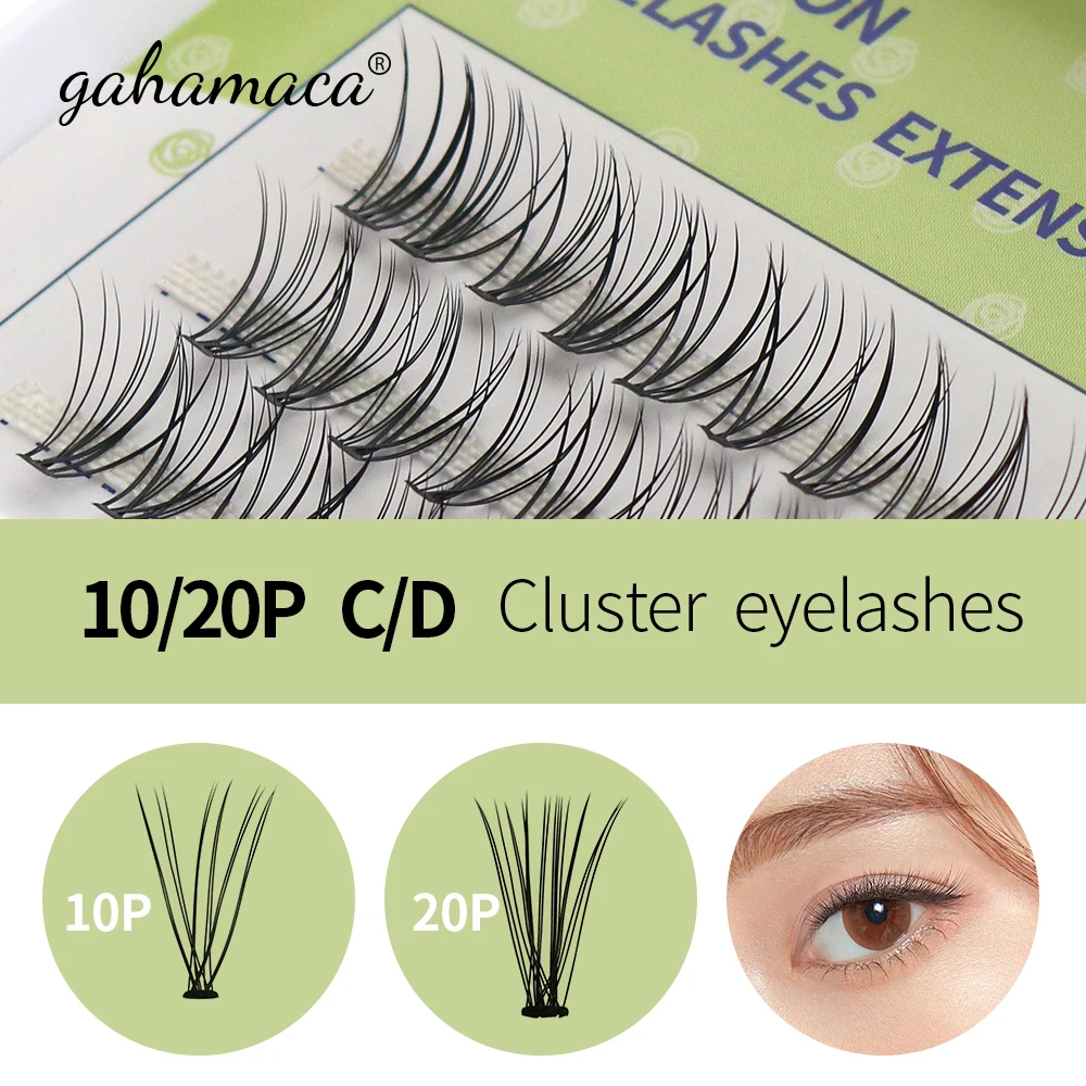 GAHAMACA 60 knots 10D/20D Black 8/9/10/11/12/13/14mm Mink Eyelash Extension Artificial Eyelash Fake False Lash Eyelashes Makeup
GAHAMACA 60 knots 10D/20D Black 8/9/10/11/12/13/14mm Mink Eyelash Extension Artificial Eyelash Fake False Lash Eyelashes Makeup
