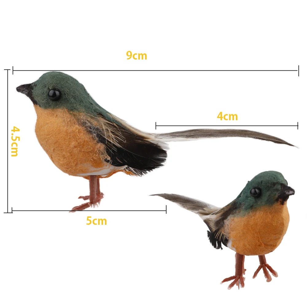 12PCS/set Artificial Robin Bird Christmas Tree Decoration Craft Artificial Feather Bird Ornament DIY Home Party Animal Crafts
12PCS/set Artificial Robin Bird Christmas Tree Decoration Craft Artificial Feather Bird Ornament DIY Home Party Animal Crafts