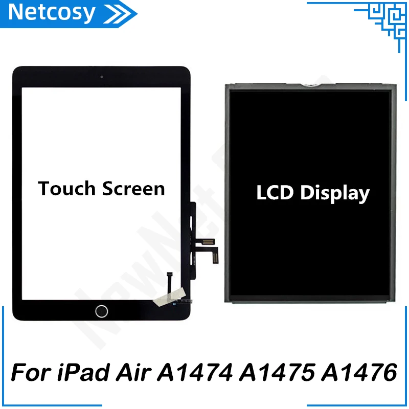 Жк-дисплей с сенсорным экраном и дигитайзером в сборе для iPad Air 1, A1474, A1475, A1476
Жк-дисплей с сенсорным экраном и дигитайзером в сборе для iPad Air 1, A1474, A1475, A1476