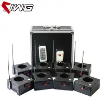 4 6 8 Channel Remote Control Pryo Receiver Wedding Machine Wireless Fireworks System Cold Fire Fountain For Wedding Party Stage