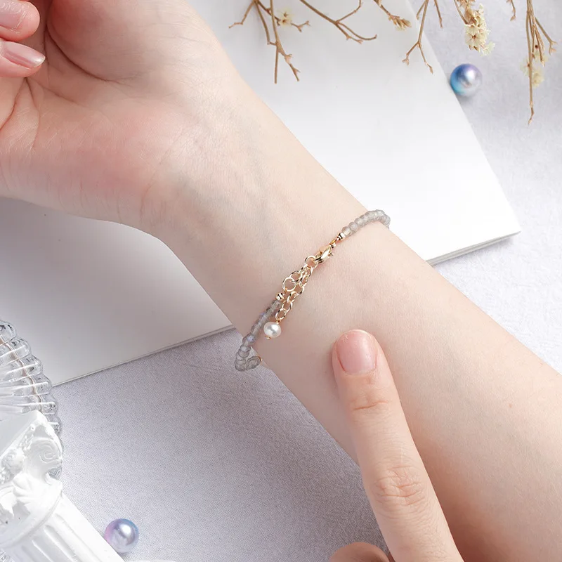 Crystal Pearl Bracelet Fashion Lady Bracelet Titanium Stainless Steel Inlaid Zircon Pearl Lady Fashion Jewelry Birthday Gift
Crystal Pearl Bracelet Fashion Lady Bracelet Titanium Stainless Steel Inlaid Zircon Pearl Lady Fashion Jewelry Birthday Gift