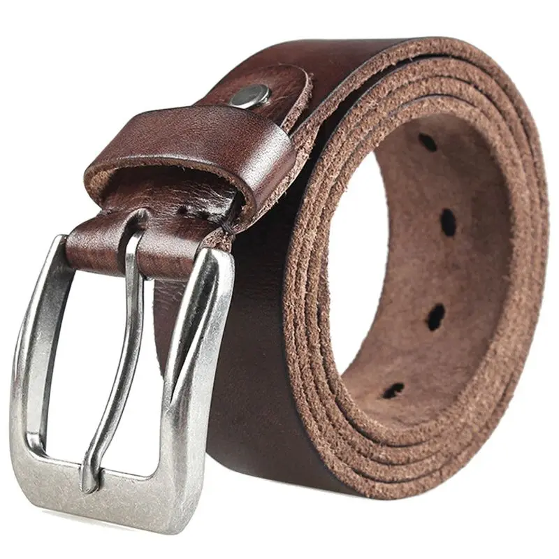 Men Top Layer Leather Casual High Quality Belt Vintage Design Pin Buckle Genuine Leather Belts For Men Original Cowhide
Men Top Layer Leather Casual High Quality Belt Vintage Design Pin Buckle Genuine Leather Belts For Men Original Cowhide