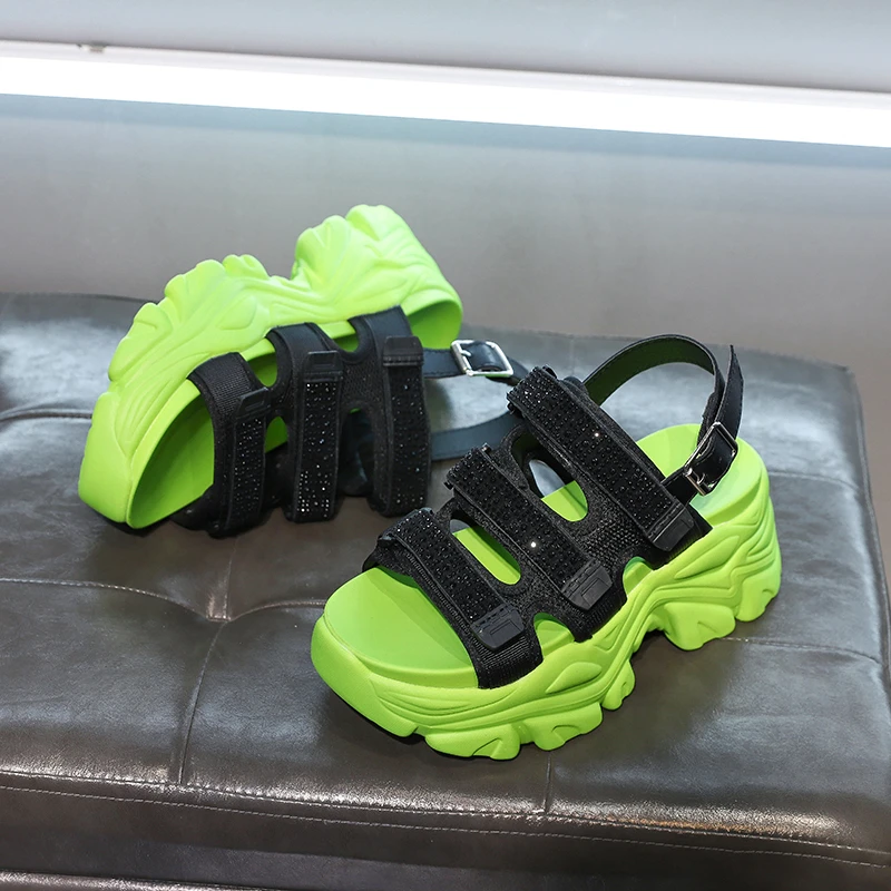 2021 New Sandals Women Shoes Fashion Rhineston Thick Bottom Outdoor Open-Toed Sport Beach Platform Sandals Women Sandalias Mujer
2021 New Sandals Women Shoes Fashion Rhineston Thick Bottom Outdoor Open-Toed Sport Beach Platform Sandals Women Sandalias Mujer