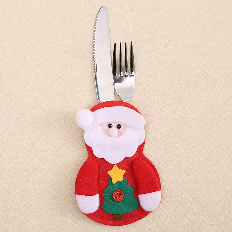 Christmas Tableware Fork Hat Storage Tool Cover Decorative Tableware Knife Festival Table Decoration
Christmas Tableware Fork Hat Storage Tool Cover Decorative Tableware Knife Festival Table Decoration