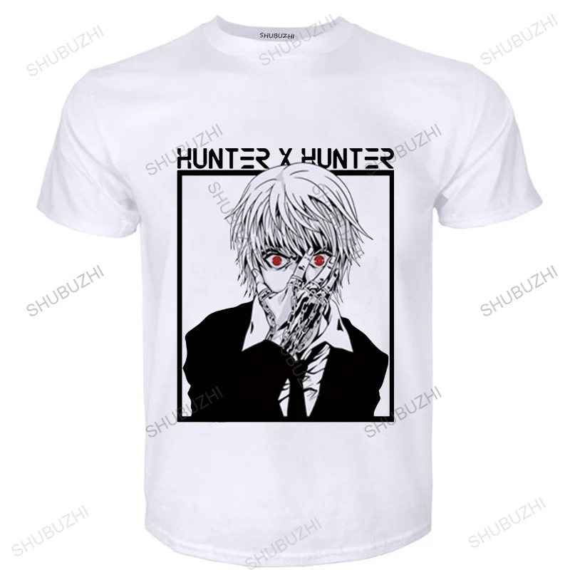 Футболка мужская с круглым вырезом, крутая тенниска Hunter X Hunter в стиле Харадзюку, майка с принтом аниме, уличная одежда, топы Killua Zoldyck, лето
Футболка мужская с круглым вырезом, крутая тенниска Hunter X Hunter в стиле Харадзюку, майка с принтом аниме, уличная одежда, топы Killua Zoldyck, лето