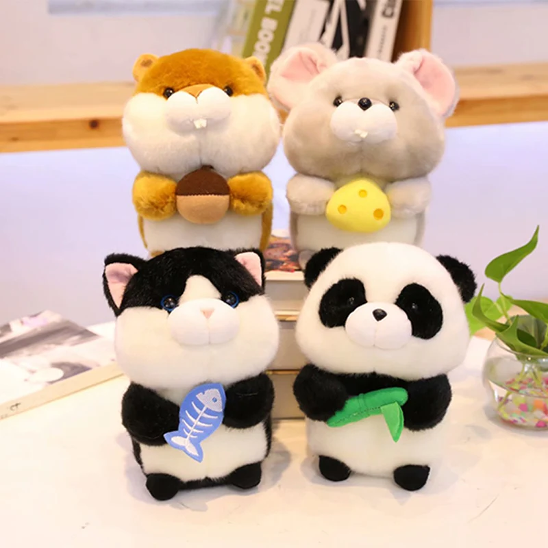 Мягкая игрушка кукла хомяк панда короткие плюшевые мягкие Мультяшные животные милые игрушки для девочек подарок на день рождения для детей
Мягкая игрушка кукла хомяк панда короткие плюшевые мягкие Мультяшные животные милые игрушки для девочек подарок на день рождения для детей