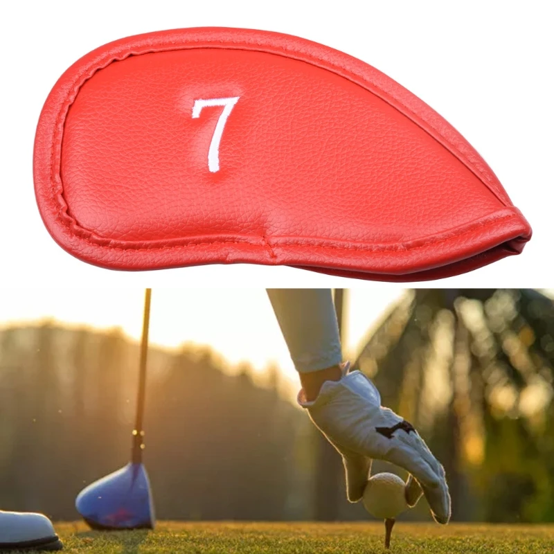 12 Pcs Golf Iron Head Cover PU Leather Deluxe Club Headcover Putter Protective
12 Pcs Golf Iron Head Cover PU Leather Deluxe Club Headcover Putter Protective