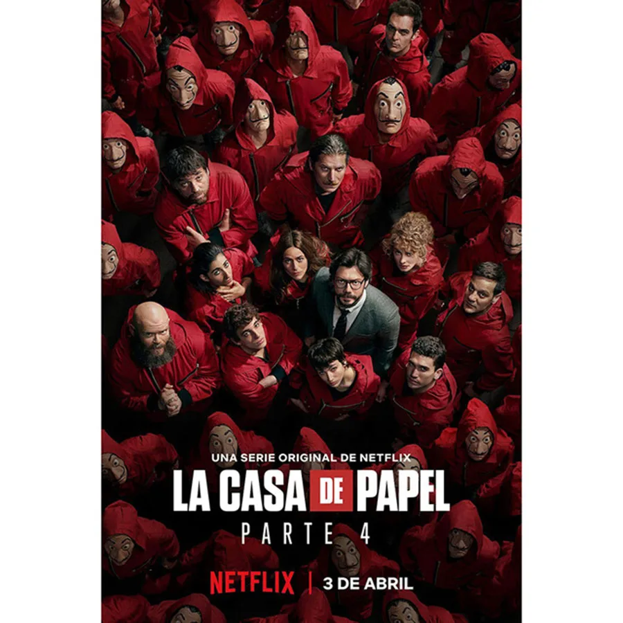 Full square round Drill DIY 5D diamond painting La casa de papel TV Poster 3D diamond embroidery cross stitch mosaic decoration
Full square round Drill DIY 5D diamond painting La casa de papel TV Poster 3D diamond embroidery cross stitch mosaic decoration